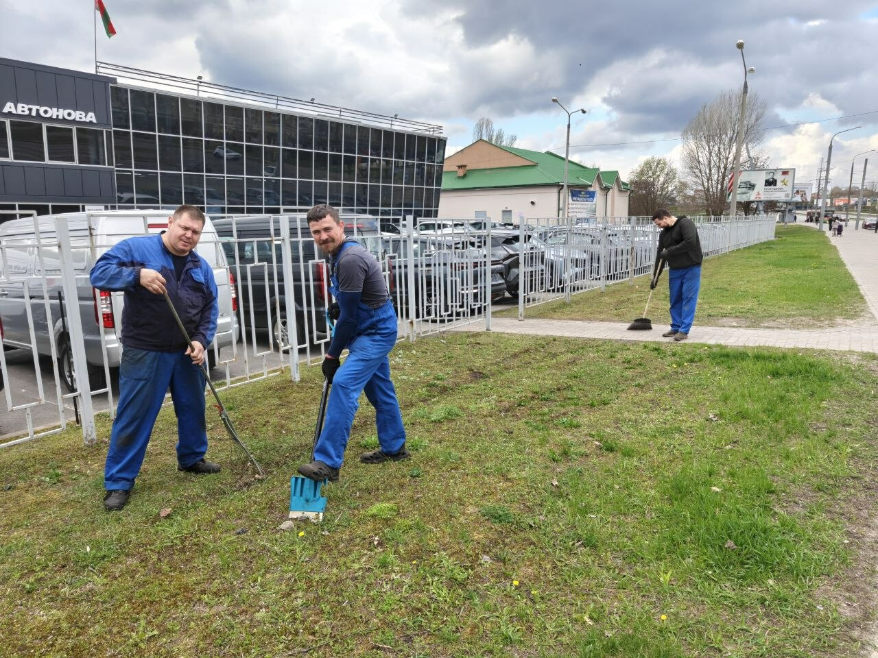Команда «Автонова» приняла участие в республиканском субботнике